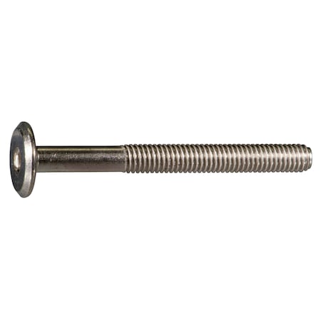 Midwest Fastener Binding Screw, 1.00mm (Coarse), Steel, Nickel, 6 PK 933688